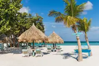 Boardwalk beach area 