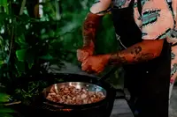Taki private chef at Boardwalk Boutique Hotel Aruba