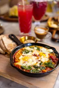 Shakshuka at The Coco Café